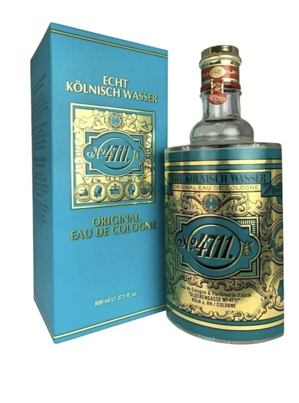 ECHT KOLNISCH WASSER No 4711  EAU DE COLOGNE 27 Oz  800 ml