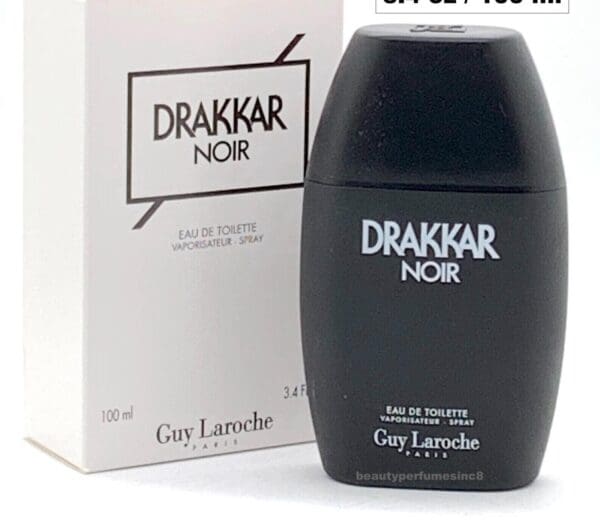 Drakkar Noir by Guy Laroche eau de toilette for men 3.4 oz